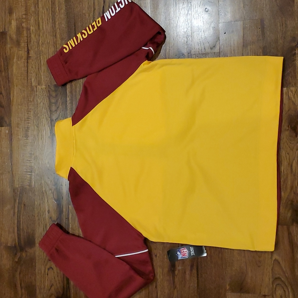 Womens NFL Washington Redskins full zip athletic jacket size L - Picture 5 of 7